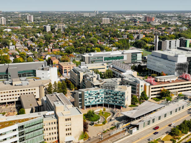 istock Aerial video of Ottawa University 1905761896