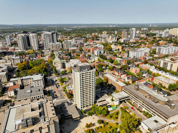 istock Aerial video of Ottawa University 1905761900
