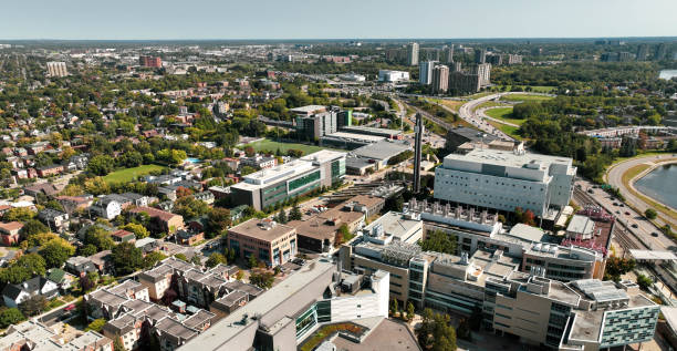 istock Aerial video of Ottawa University 1905762414