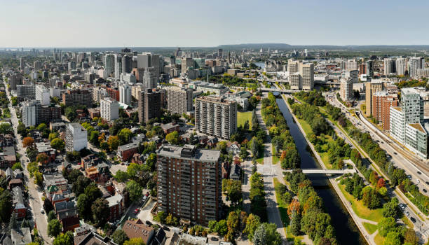 istock Aerial video of Ottawa University 1905762918