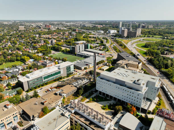 istock Aerial video of Ottawa University 1905763423