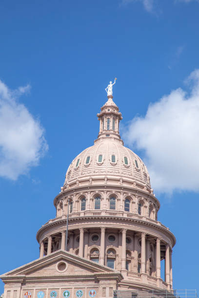 istock view to historic state capitol building in Austin, Texas 1905773688