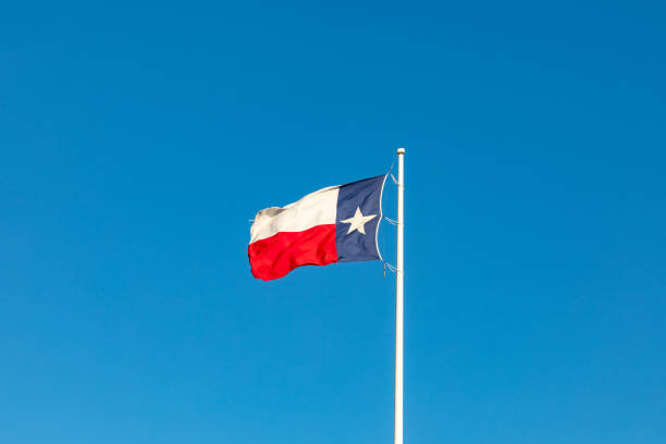 istock state flag of texas fluttering in the wind 1905776316