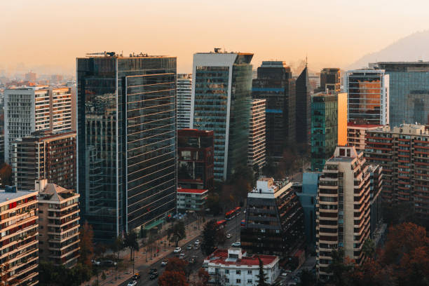 istock Financial and residential district in Santiago 1905821327
