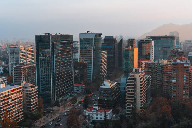 istock Financial and residential district in Santiago 1905821331