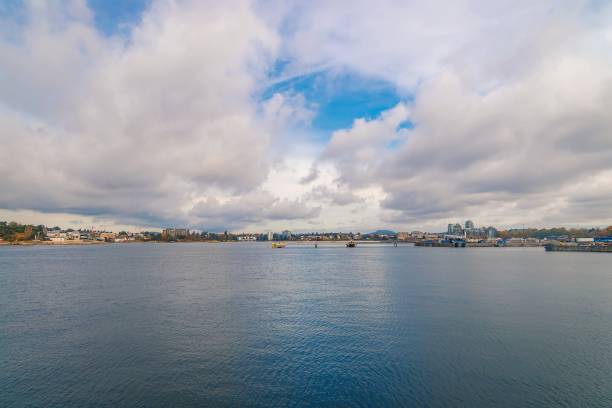istock Cloudy Blue Sky Over The Victoria Ocean 1906127979