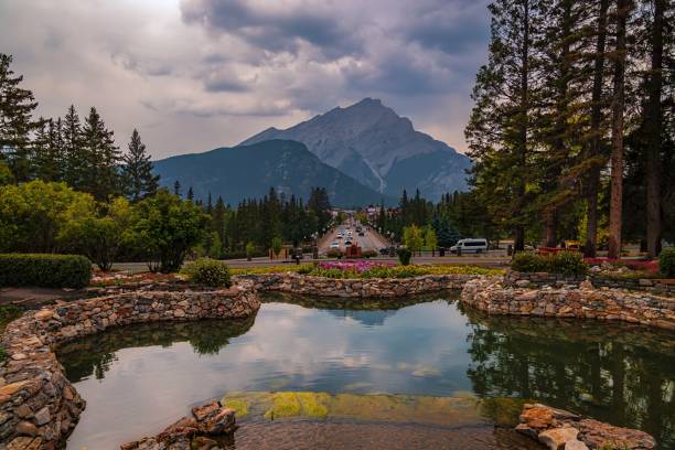 istock Banff Mountain Views From Cascade Gardens 1906135779