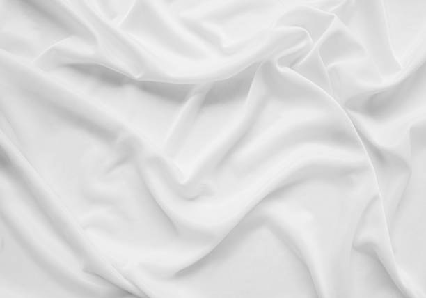 istock Fabric Linen White Cloth Background Tablecloth Cotton Beige Tissue Backdrop material Canvas Light Old Pattern Cotton Weave Wallpaper Grey Bed Floor Wall Flax Curtain Abstract Silk Satin Soft Shape. 1906238140