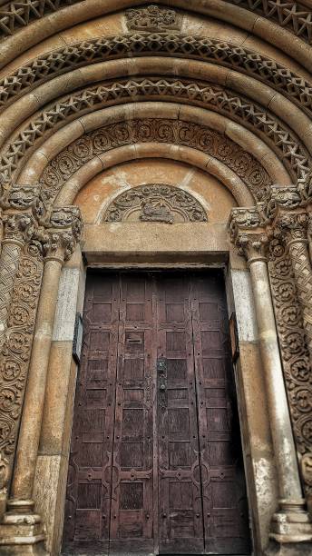 istock Big wooden door 02 1906279949