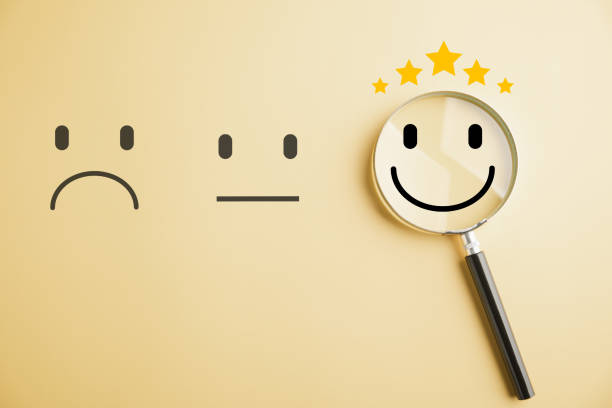 istock Customer satisfaction and evaluation post-service or marketing survey 1906316669
