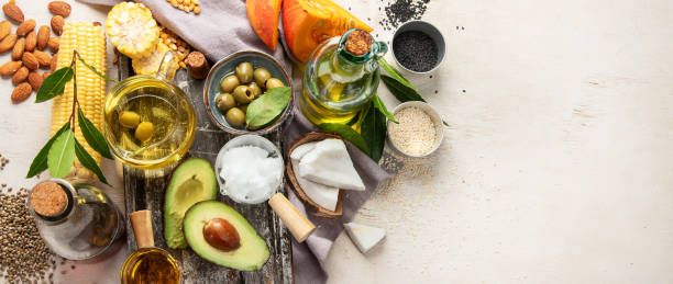 istock Assortment of organic oils. 1906359834