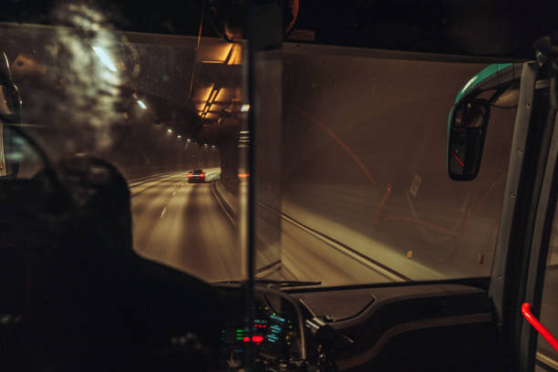 istock Passenger view from a bus traveling in Northern Norway 1906578260