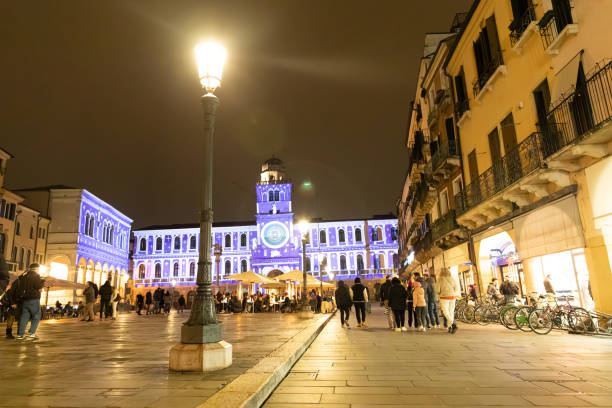 istock Padova city at night 1906627090