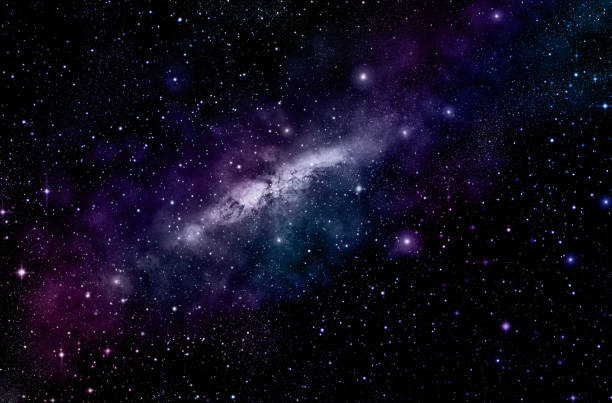 istock A space of the galaxy atmosphere with stars at dark background. 1906643778