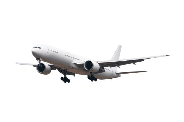 istock Blank heavy airplane isolated on white background 1906654151