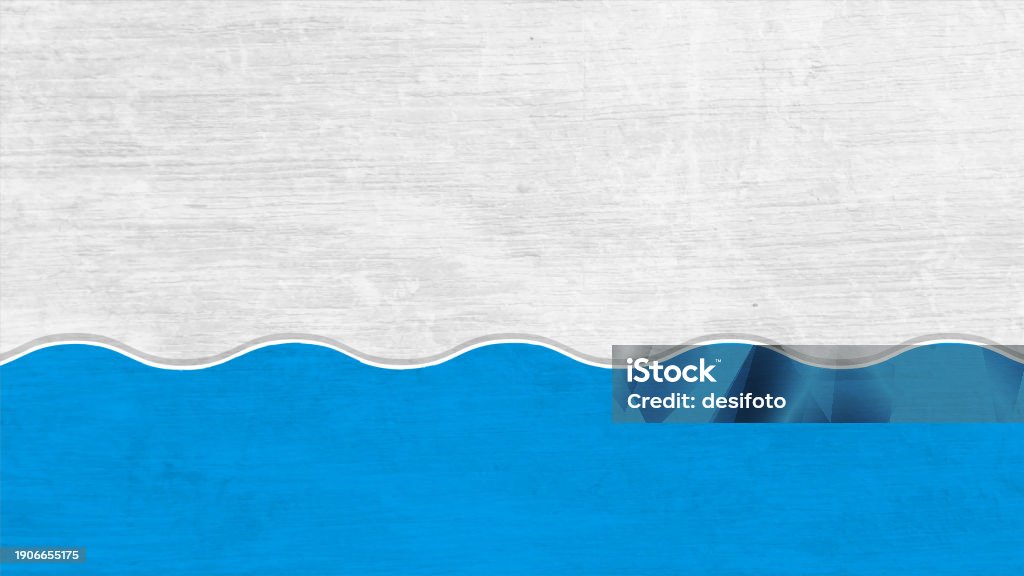 Turquoise Solid Color Wave Design Bright Turquoise Blue Coloured Painted Solid Wave Pattern As Border ...