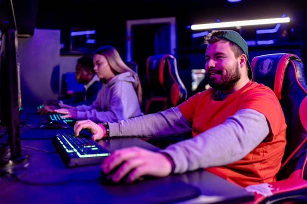 istock Triumphant trio dominates in eSports gaming 1906718465