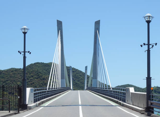 istock Crossing Hinase Bay on Bizen-Ohashi Bridge (Bizen City, Okayama Prefecture) 1906732638