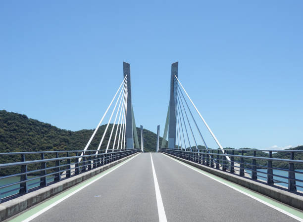 istock Crossing Hinase Bay on Bizen-Ohashi Bridge (Bizen City, Okayama Prefecture) 1906733154