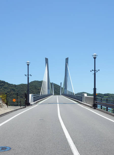 Crossing Hinase Bay on Bizen-Ohashi Bridge (Bizen City, Okayama Prefecture)