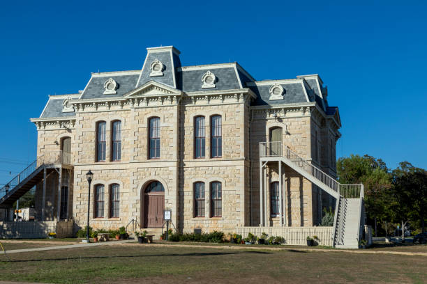 istock old historic city hall in Blanco, Texas 1906734767