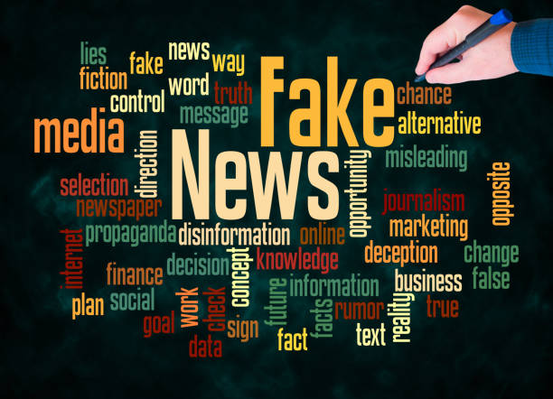 istock Word Cloud with FAKE NEWS concept, create with text only 1906774662