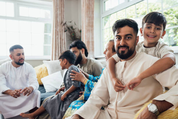istock Family Hanging Out Together at Home 1906806888