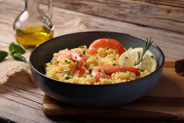 Arroz Cremoso de Camarão: Delicioso, Rápido e Fácil - receita deliciosa profissional - passo 2