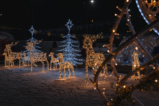 istock Kyiv, Ukraine - January 3, 2024: New Year location in Kyiv. 1906969987