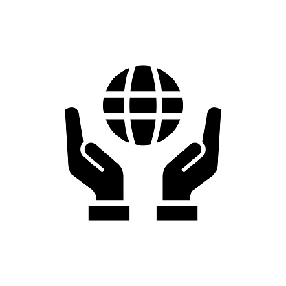 Fair Trade Simple Universal Solid Icon with Editable Stroke. Suitable for Infographics, Web Pages, Mobile Apps, UI, UX, and GUI design.