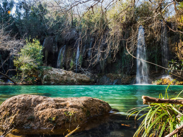 istock Waterfall in the mountains of Turkey. Horizontal 1907202199
