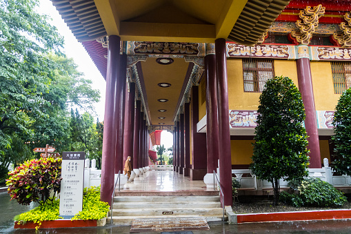 Taiwanese Buddhist Architecture seen in Fo Guang Shan, Kaohsiung, Taiwan