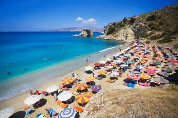 istock Beach Pasqyra on Albanian Riviera 1907373685