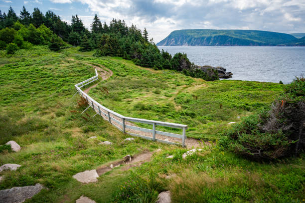 Middle head trail in summer, Ingonish Beach