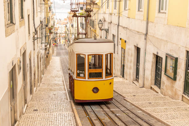 istock The famous yellow tramway in Lisbon 1907433654