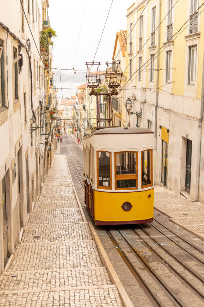 istock The famous yellow tramway in Lisbon 1907434167