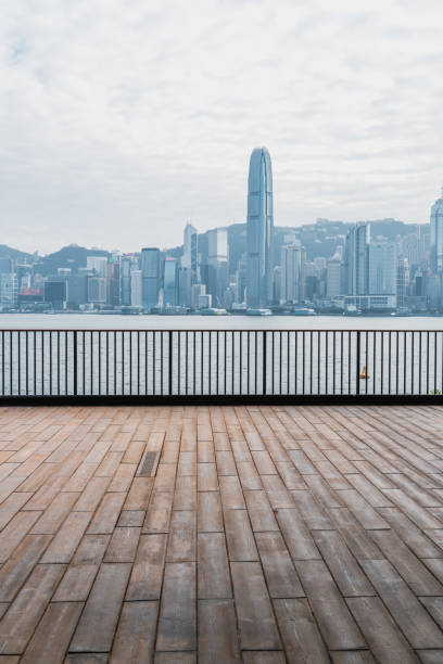 istock Platform and Hong Kong Harbour, Hong Kong 1907511803