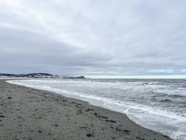 istock St. Lawrence river and beach in winter 1907542201