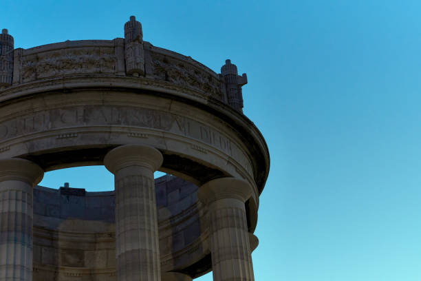 istock temple monument of ancona in italy at sunset 1907618064