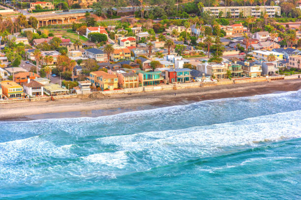 istock Del Mar California Coast Aerial 1907686904