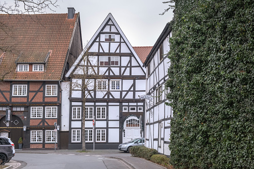 Architecture and buildings in the city of Lippstadt Germany