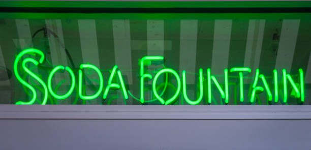 istock Neon Soda Fountain Sign 1907715330
