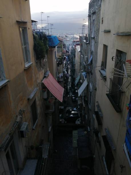 istock Tiny Alley in Naples, Italy 1907734073
