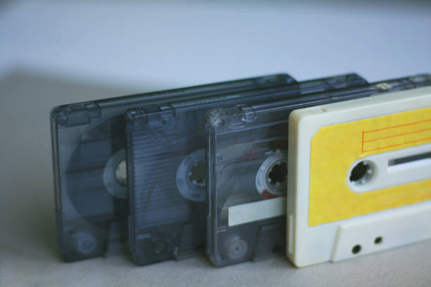 istock classic new clean cassettes in different colors 1907771762