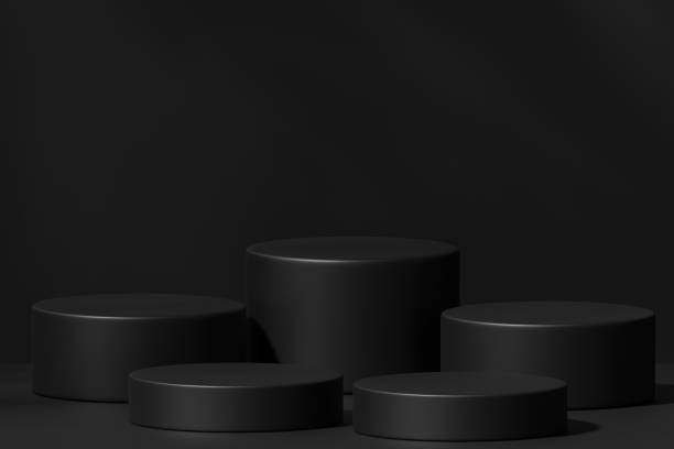 istock Scene with a podium for product presentation, 3d rendering 1907812098
