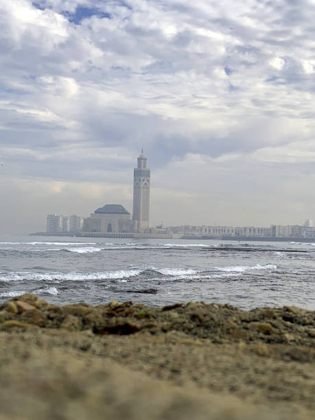 istock Beautiful Hassan II Mosque in Casablanca. The largest mosque in Morocco. 1907831785
