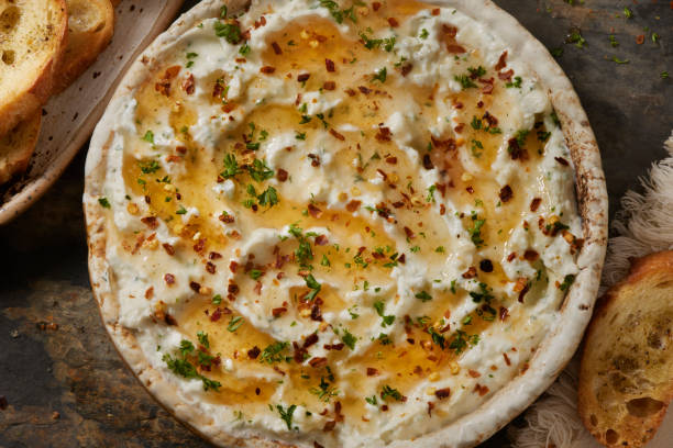 istock Whipped Feta Dip with Hot Honey 1907850249