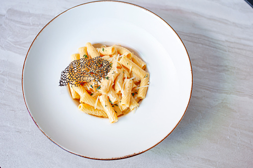 pasta plate menu photo