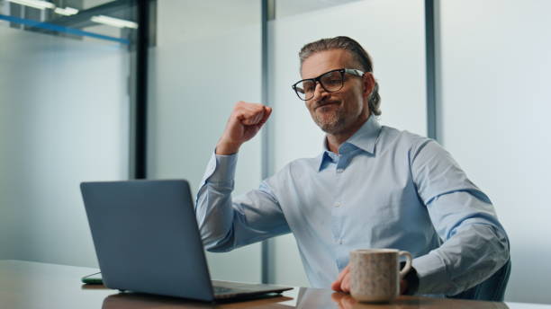 istock Angry entrepreneur disappointed failure workplace closeup. Man feeling stressed 1907932943