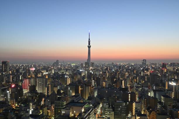 istock night view of Tokyo City scape 1908118055